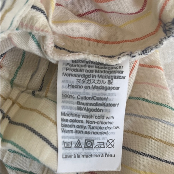 Madewell Multicolor Striped Pajama Set - Picture 7 of 7